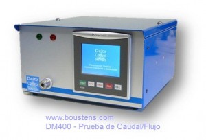 prueba de caudal - DM400 prueba de flujo