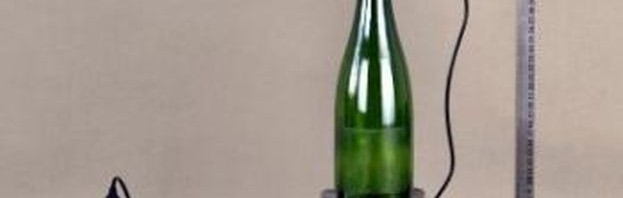 Control perpendicularidad para botellas de vidrio