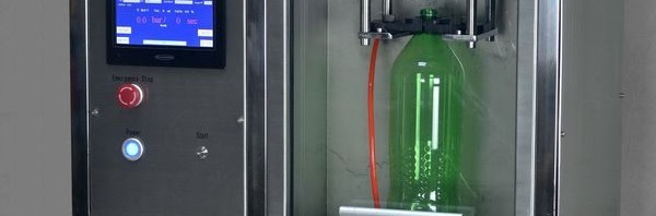 explosion de botellas de PET - Burst tester